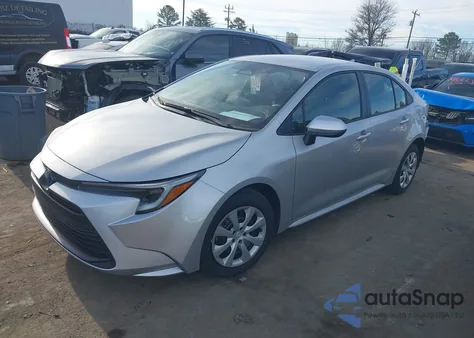 2025 Toyota Corolla Hybrid Le z USA, uszkodzony, nr VIN JTDBCMFE5S3078155